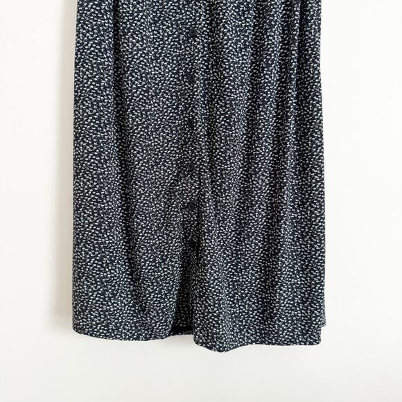 BRANDY MELVILLE Safa Floral Button Down Maxi Skirt Small S - Picture 6 of 11